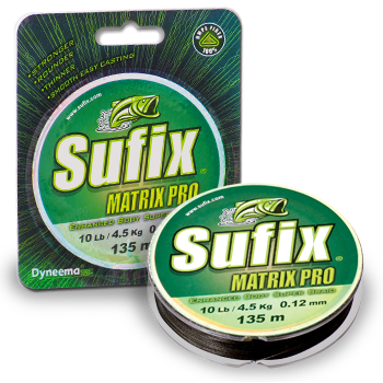 Леска Matrix Pro, 135м, зеленая