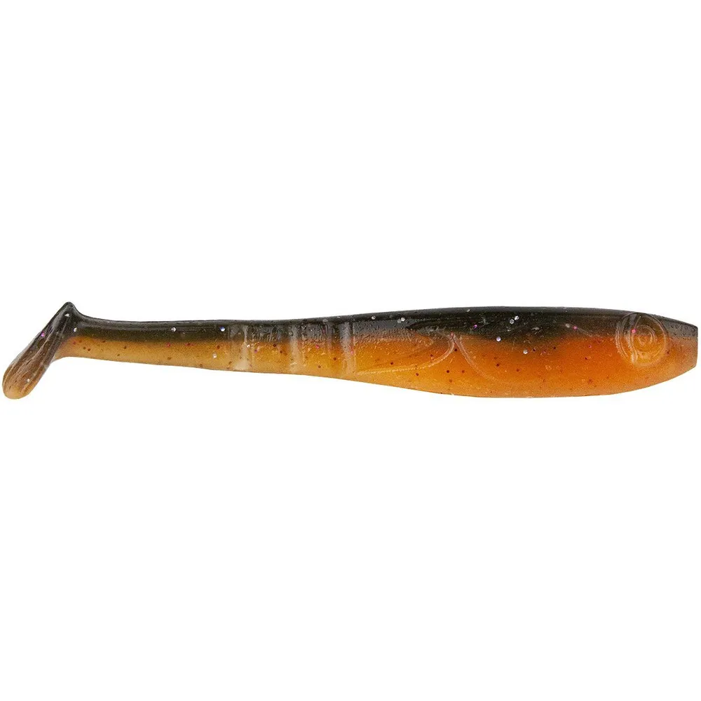 Виброхвост Siddy 4", 7шт, 07 Black-Orange